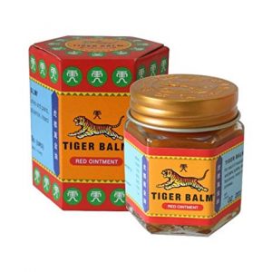 TIGER BALM - RED Ointment The warm variation of the classic Tiger Balm muscle pain relief ointment is ideal for soothing muscular aches and pains